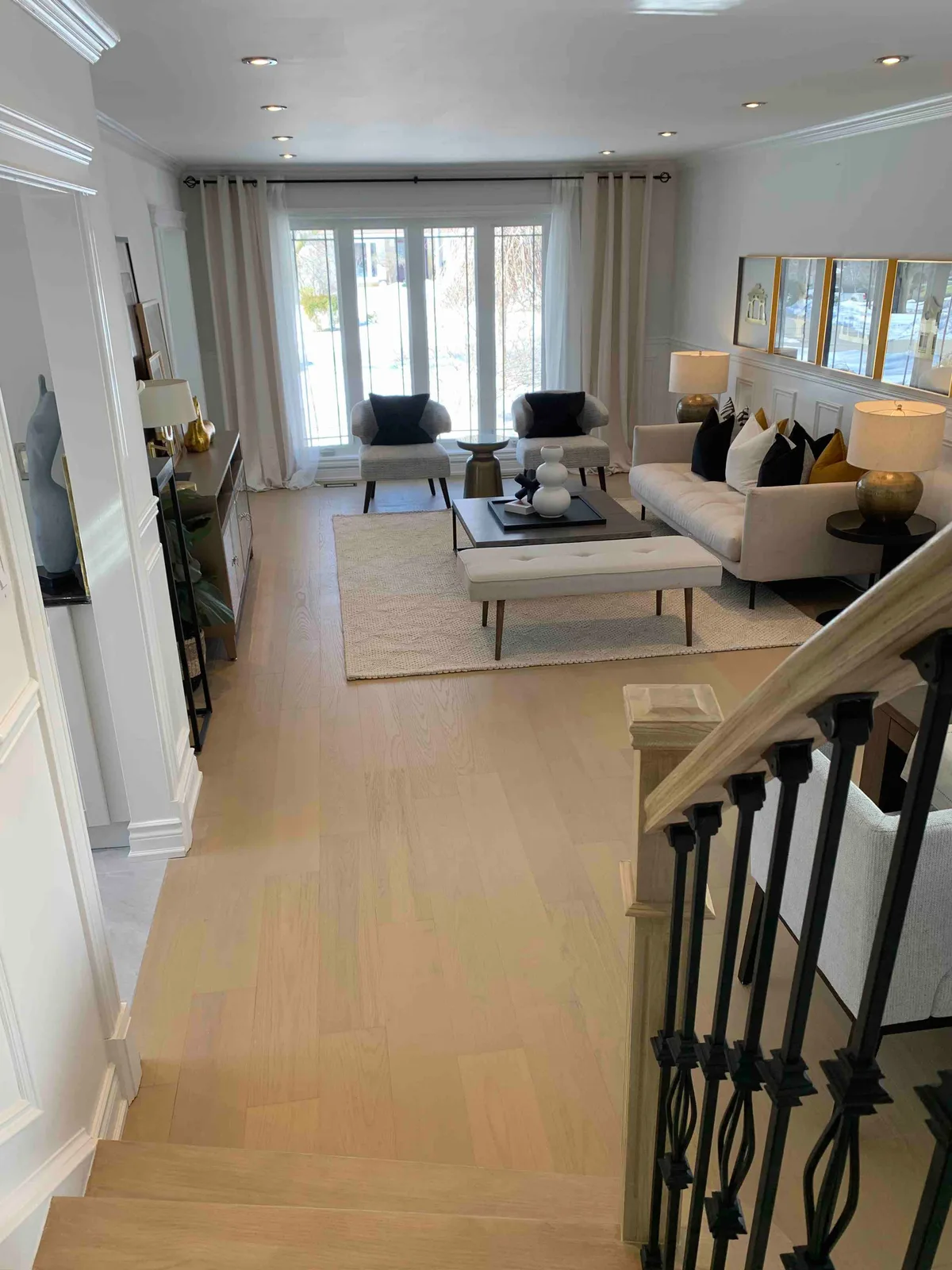 BBS Flooring Blizzard - Woden Vermont 6 1/2 Oak Engineered Hardwood Flooring premium engineered hardwood in Markham, Toronto, and Durham