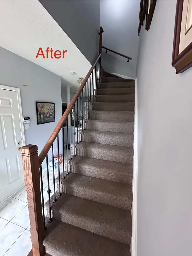 Staircase renovation project 12 by BBS Flooring in Markham