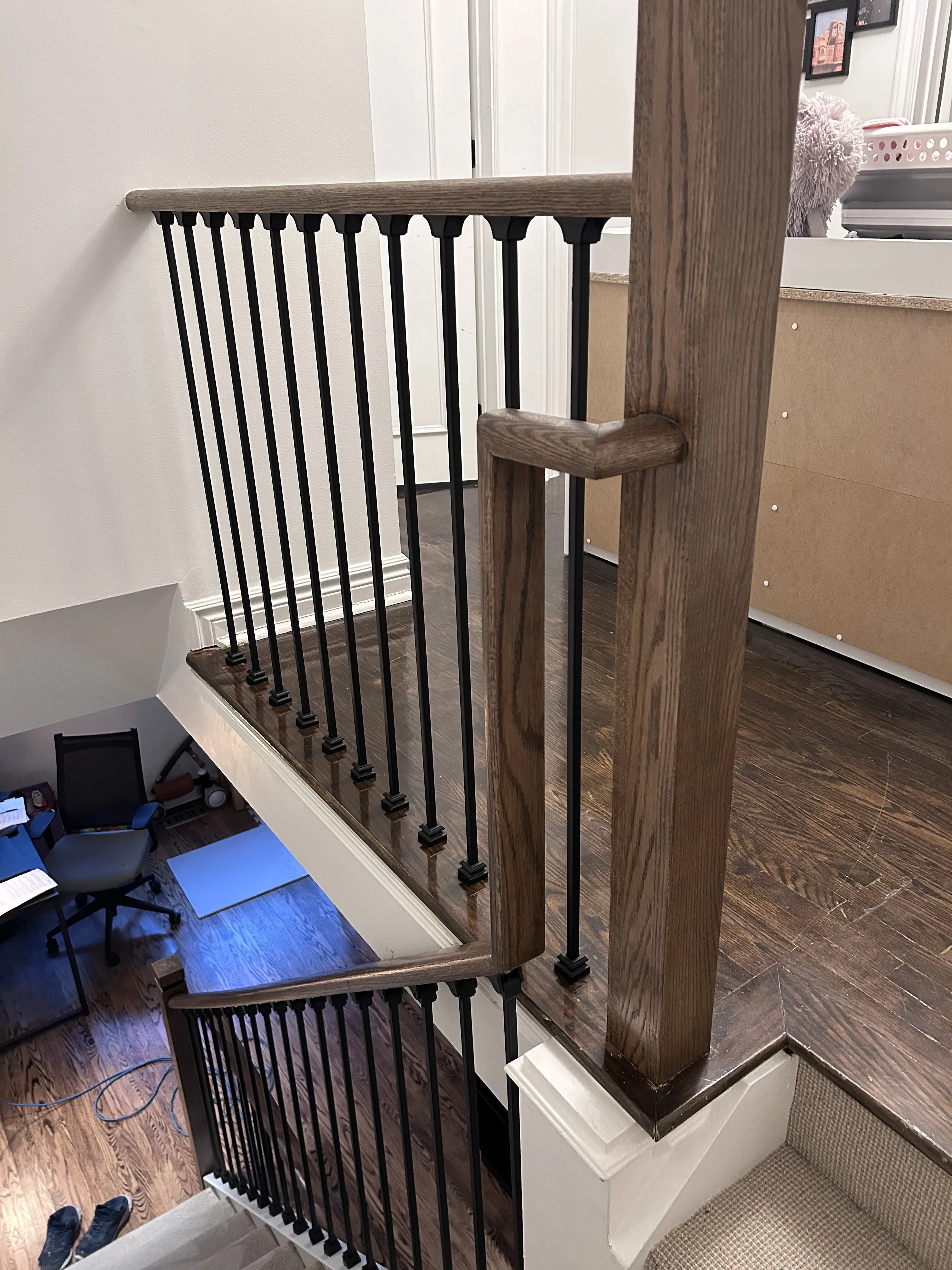 Staircase renovation project 28 by BBS Flooring in Markham