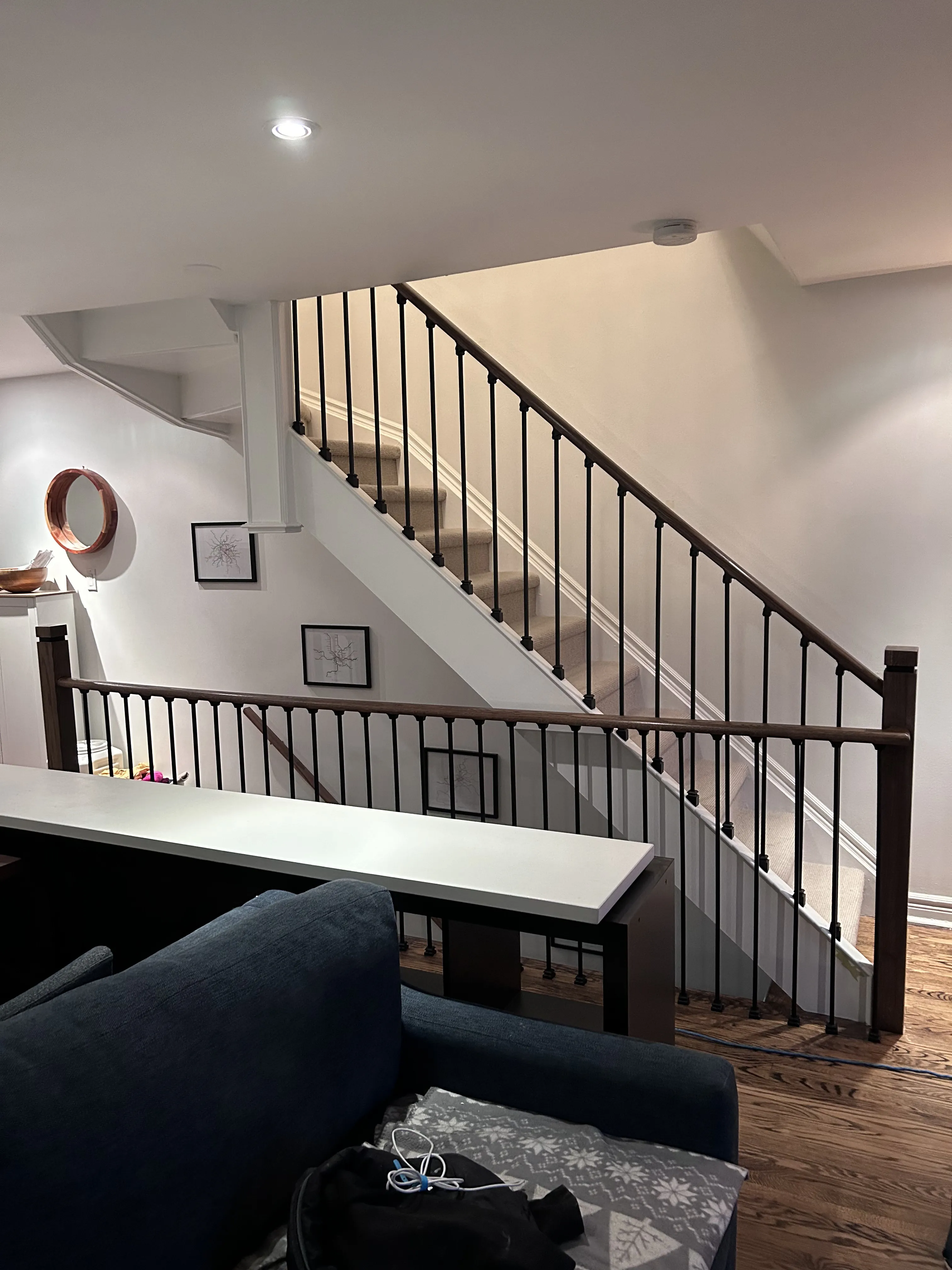 Staircase renovation project 30 by BBS Flooring in Markham