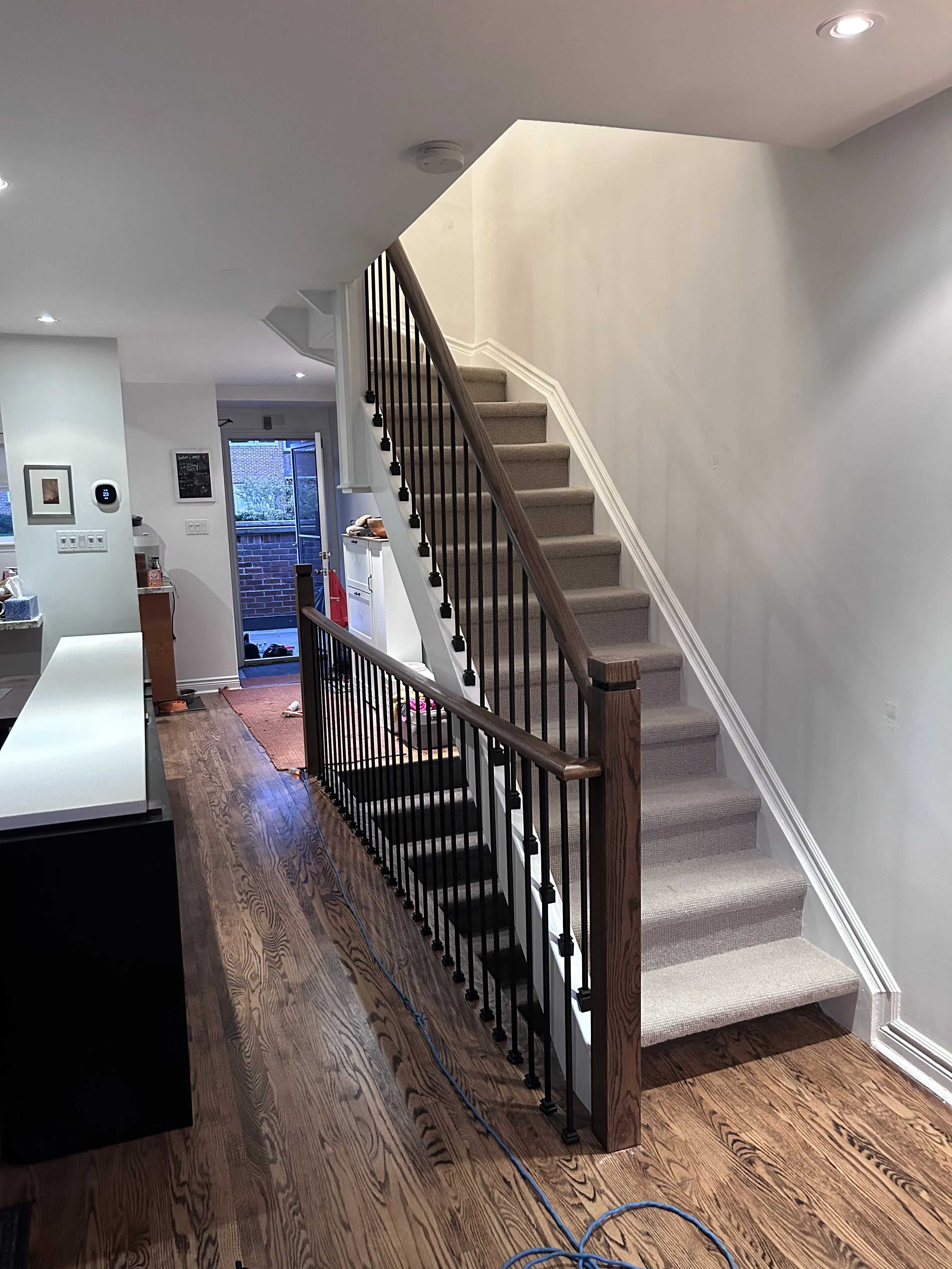 Staircase renovation project 31 by BBS Flooring in Markham