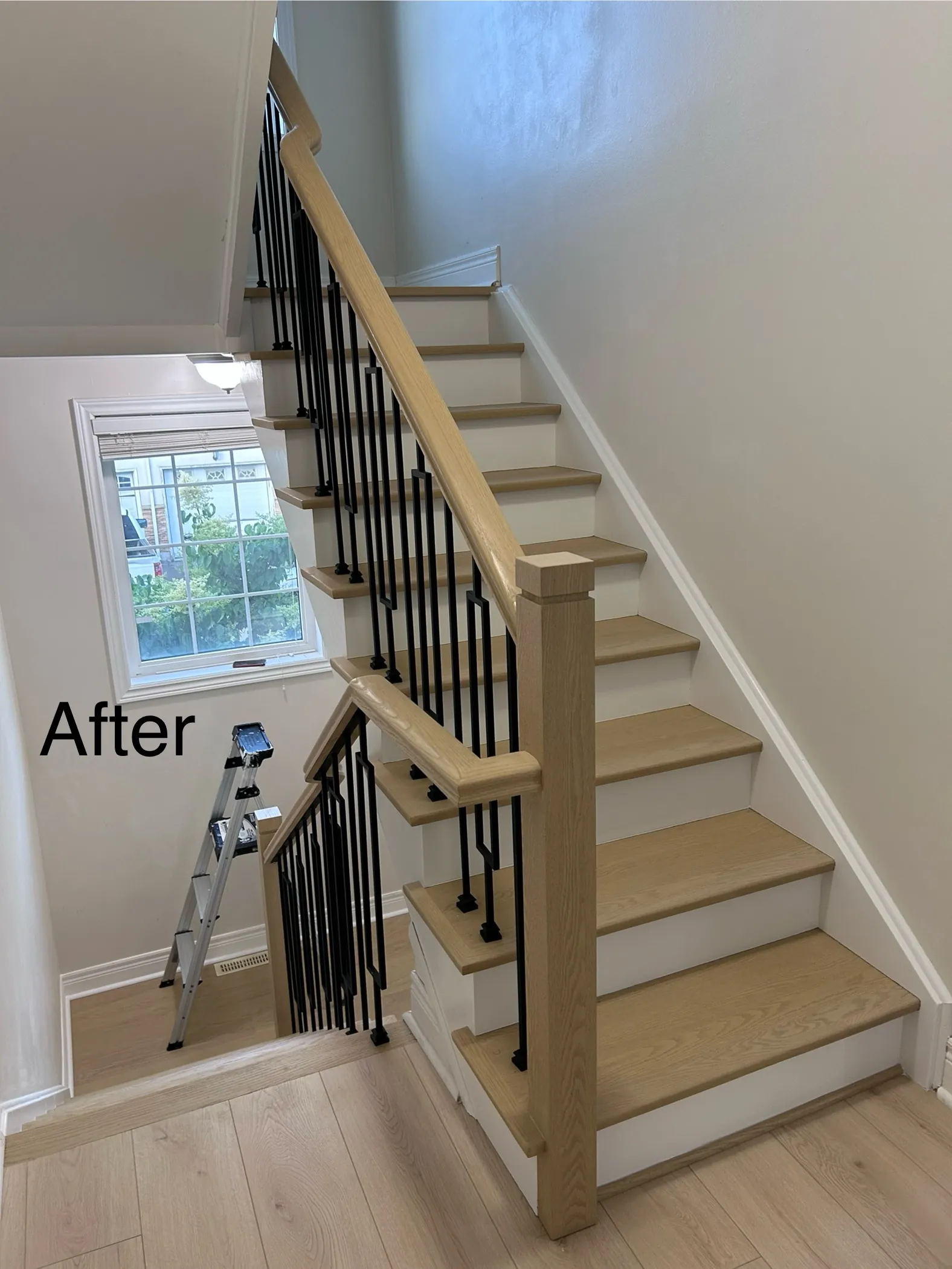 Staircase renovation project 4 by BBS Flooring in Markham
