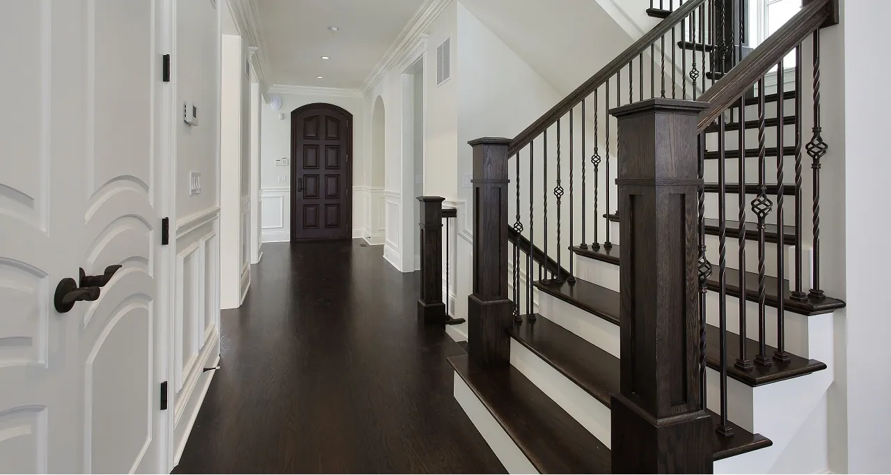 Natural Oak Stair Renovation Markham