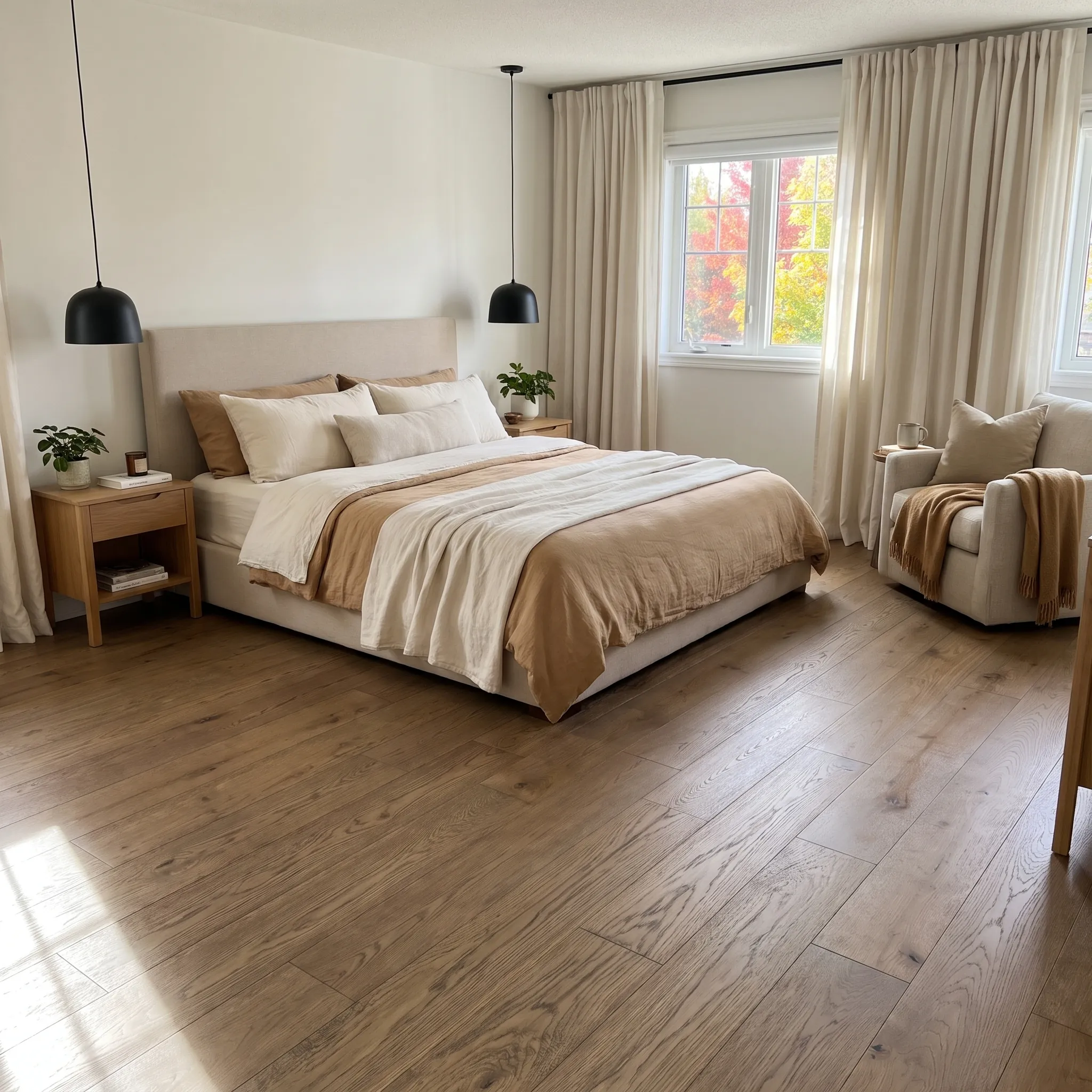 Premium Engineered Hardwood installation in Ajax