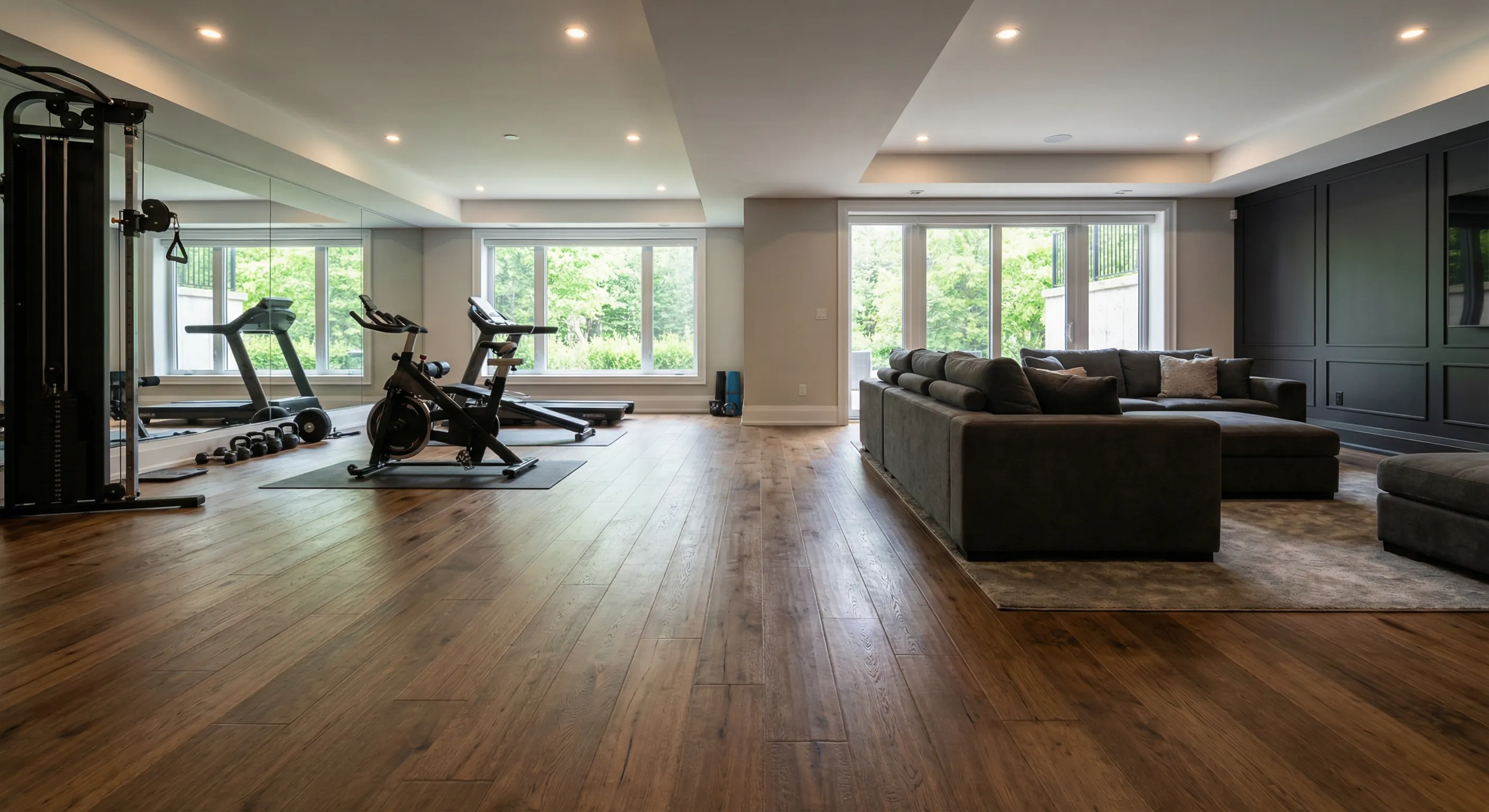 Premium Engineered Hardwood installation in Box Grove