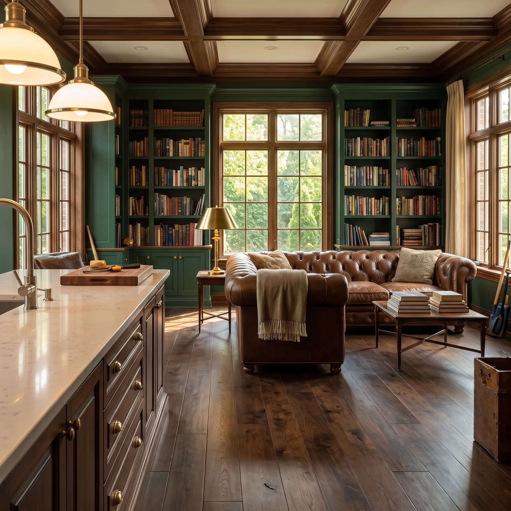 Premium Solid Hardwood installation in Box Grove