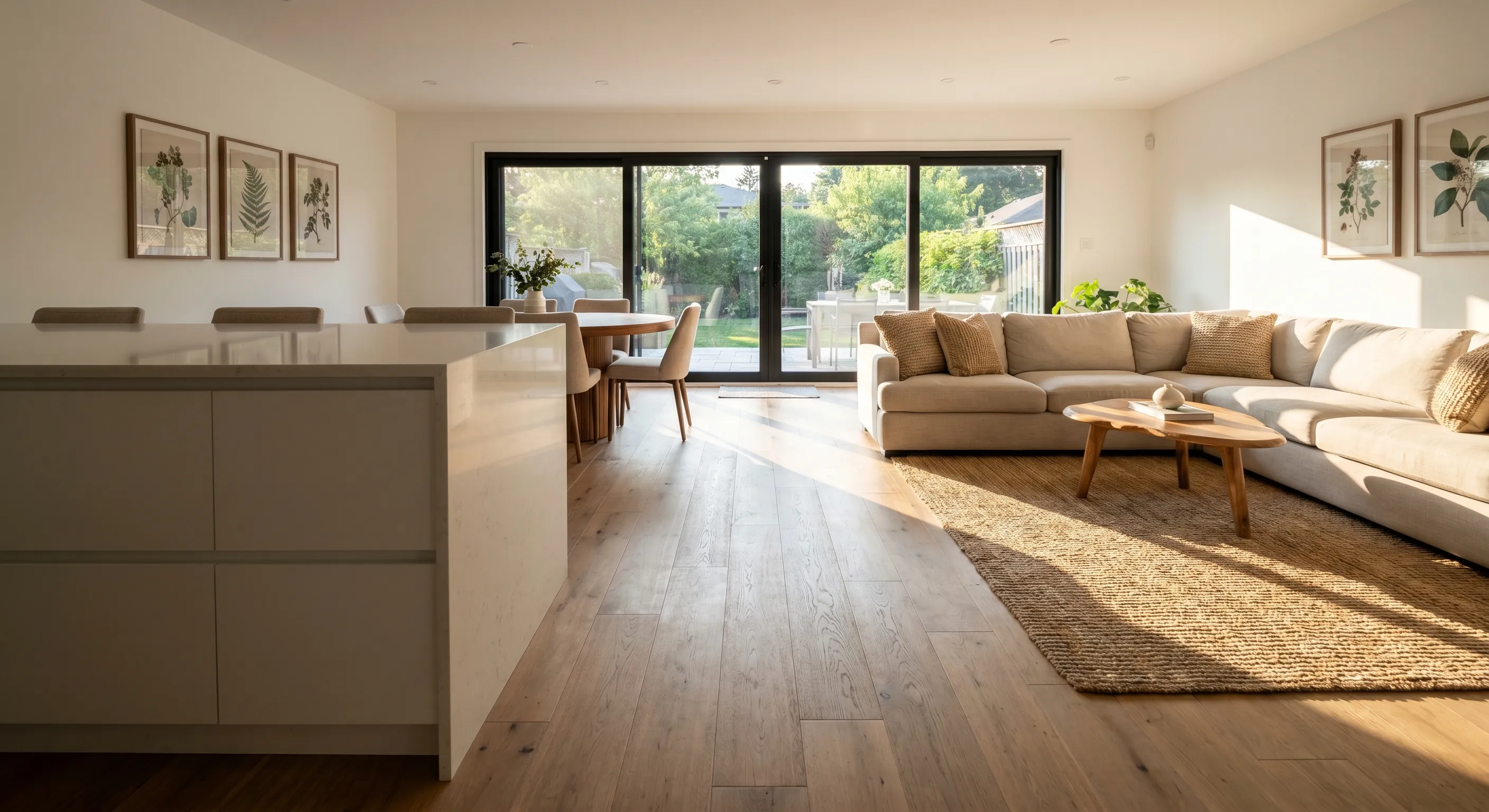 Premium Engineered Hardwood installation in Milliken