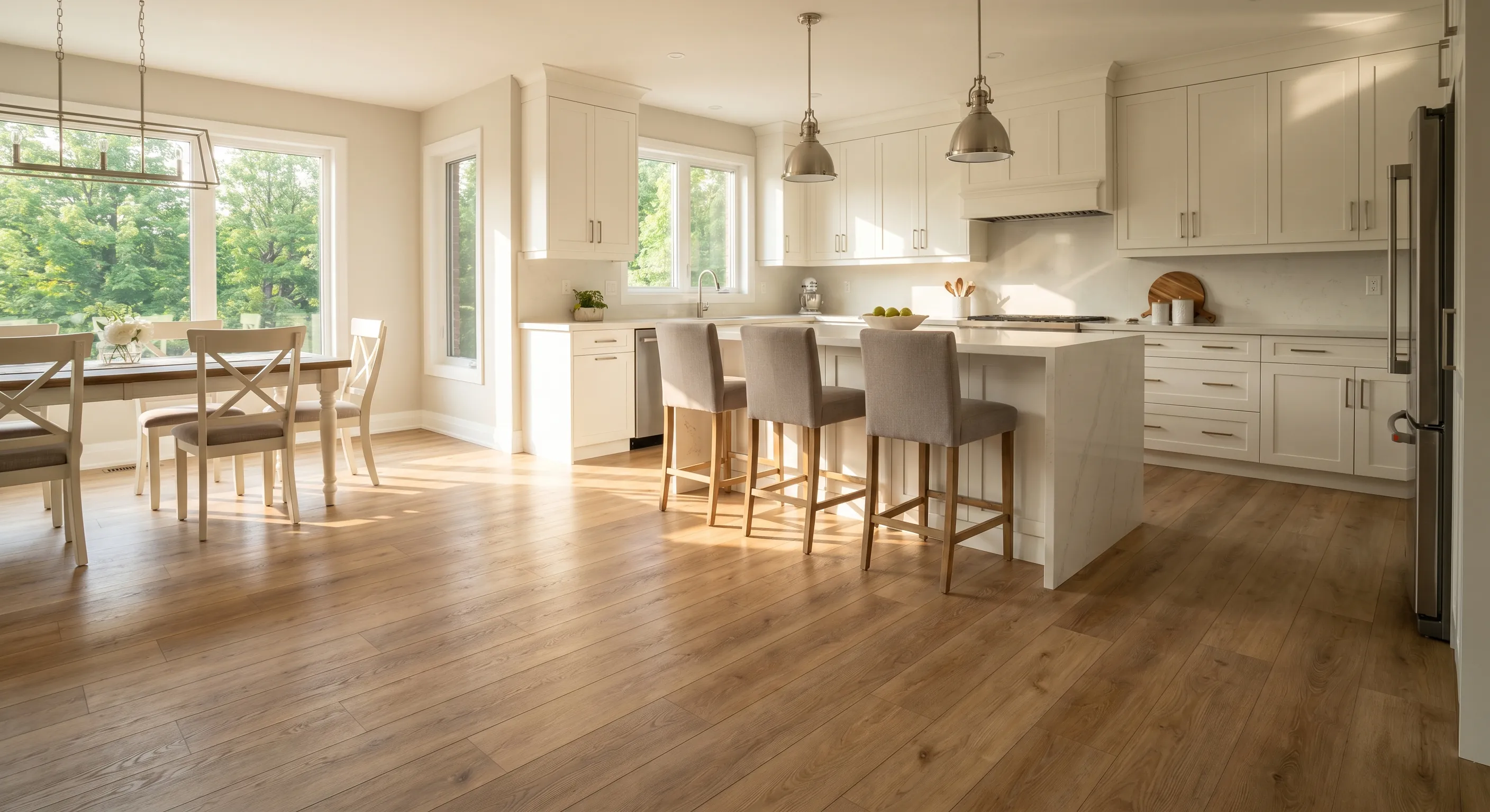 Premium Vinyl Flooring installation in Old Markham Village