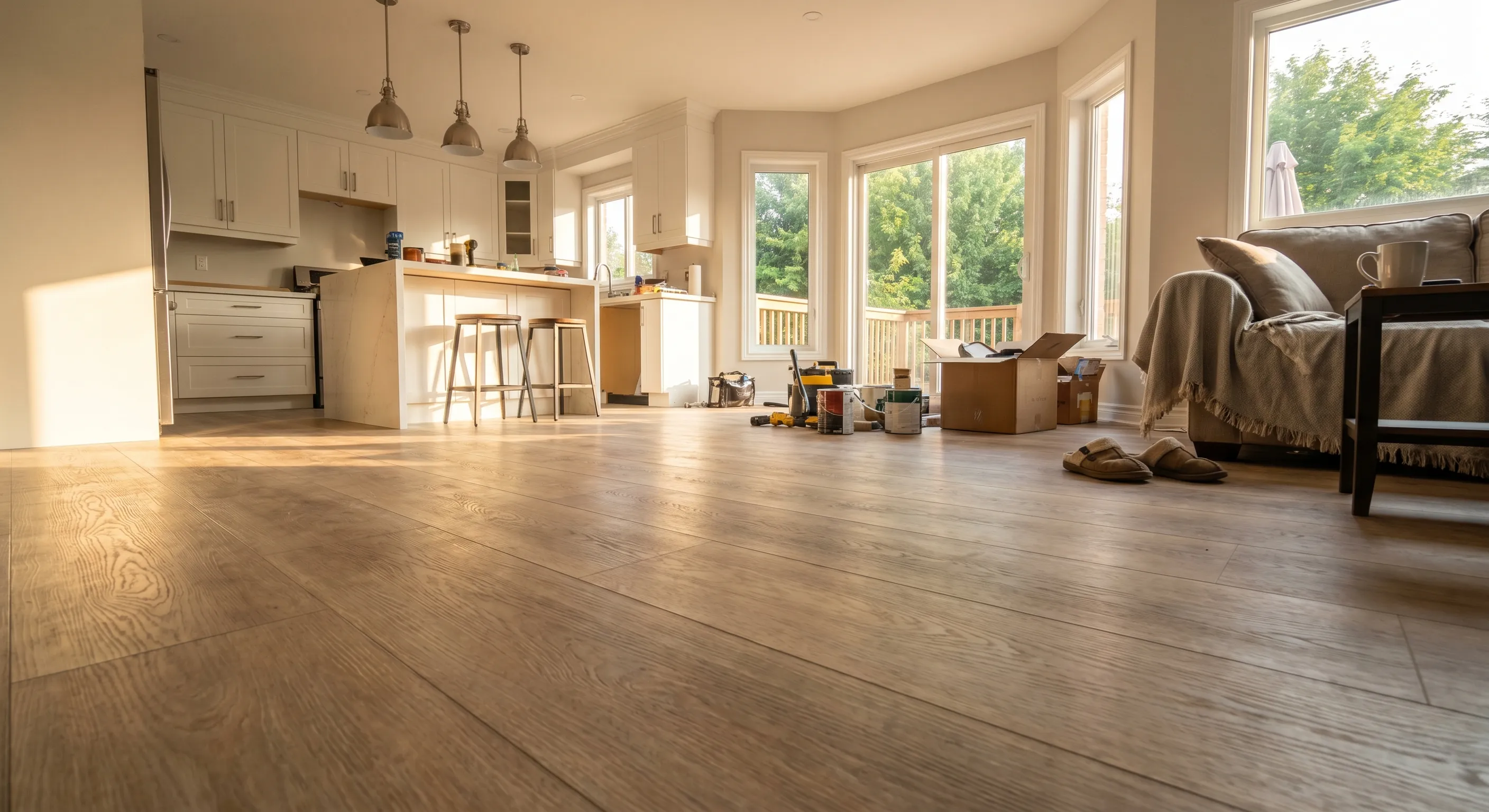vinyl plank vs engineered hardwood — BBS Flooring guide