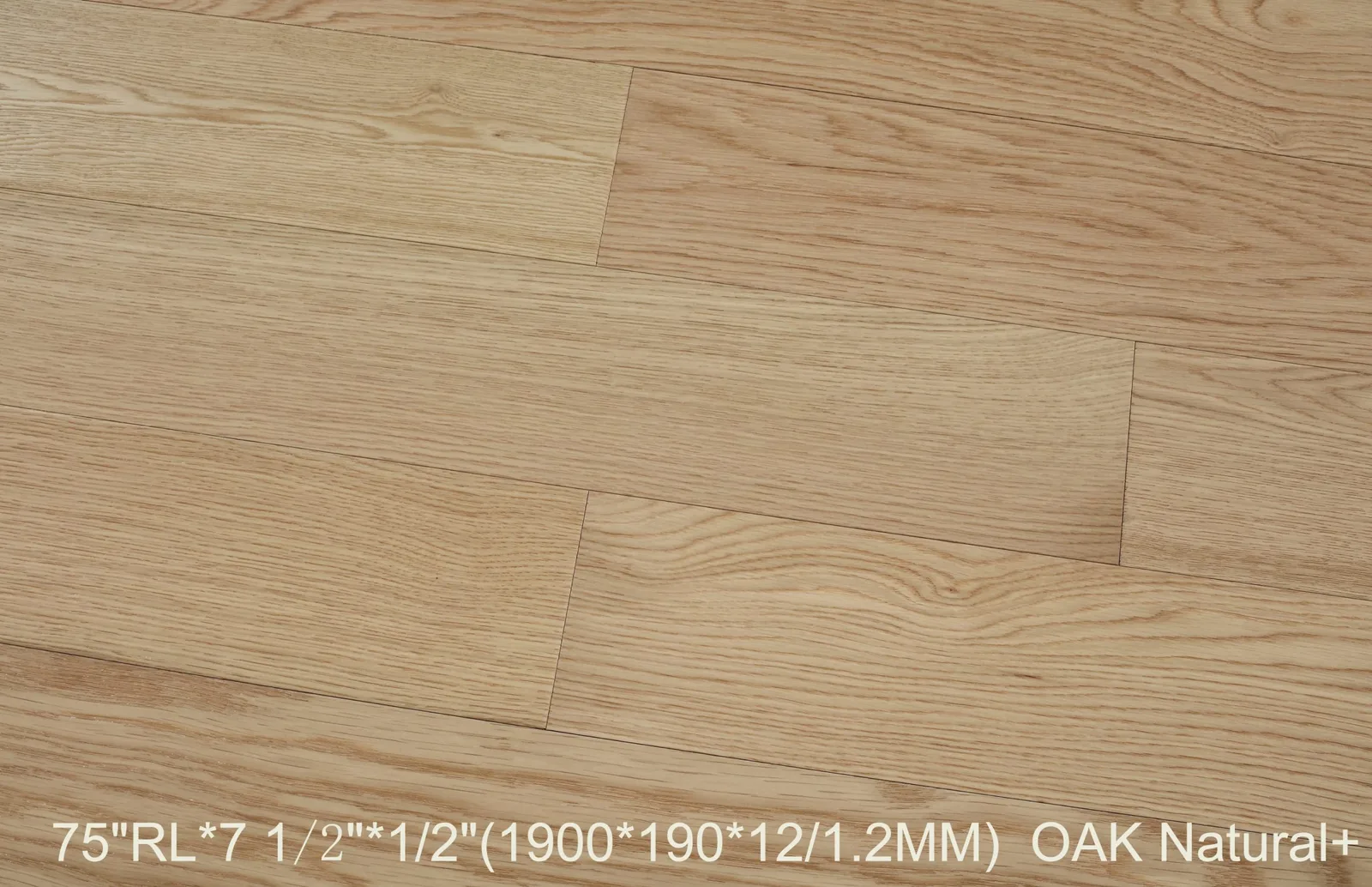 Simba Natural+ (AB) - Oak 3/4" Engineered Hardwood